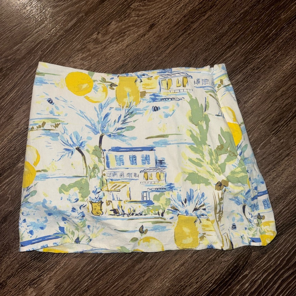 Sugarlips Amalfi Coast Ciendra High Waist Mini Skirt Size M